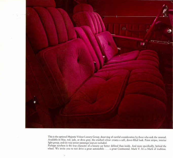 1977 Lincoln Continental Mark V Brochure Page 18